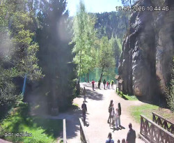 Vstup do skal, Pískovna