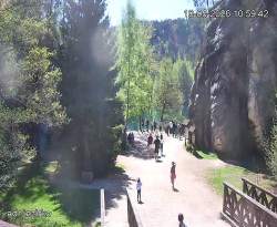 Vstup do skal, Pískovna