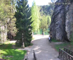 Vstup do skal, Pískovna