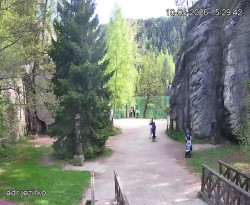 Vstup do skal, Pískovna