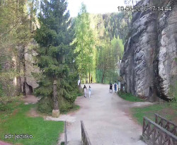 Vstup do skal, Pískovna