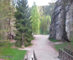 Vstup do skal, Pískovna