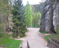 Vstup do skal, Pískovna