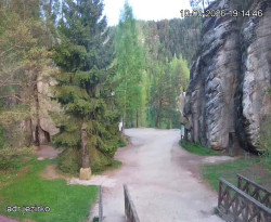 Vstup do skal, Pískovna