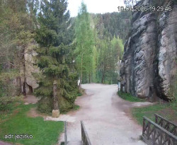 Vstup do skal, Pískovna