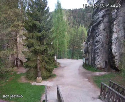 Vstup do skal, Pískovna