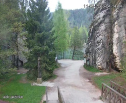 Vstup do skal, Pískovna