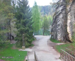 Vstup do skal, Pískovna