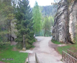 Vstup do skal, Pískovna