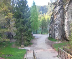 Vstup do skal, Pískovna