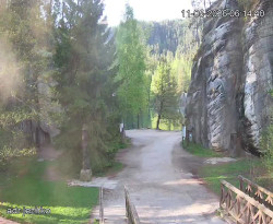 Vstup do skal, Pískovna