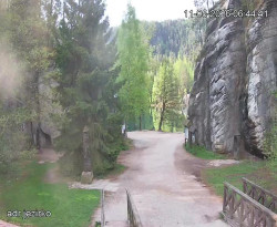 Vstup do skal, Pískovna