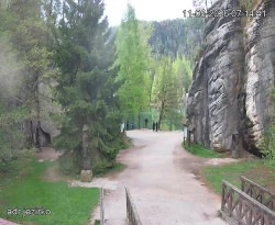 Vstup do skal, Pískovna