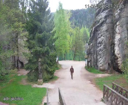 Vstup do skal, Pískovna
