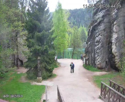 Vstup do skal, Pískovna