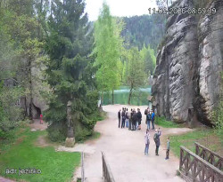 Vstup do skal, Pískovna