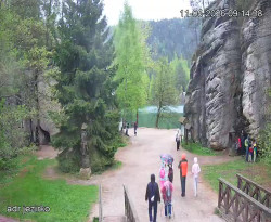 Vstup do skal, Pískovna