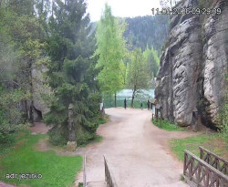 Vstup do skal, Pískovna