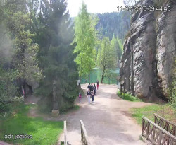 Vstup do skal, Pískovna