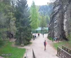 Vstup do skal, Pískovna
