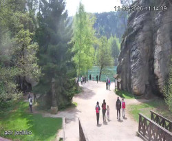 Vstup do skal, Pískovna