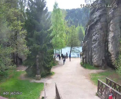 Vstup do skal, Pískovna