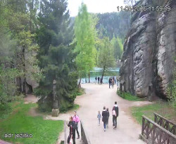 Vstup do skal, Pískovna