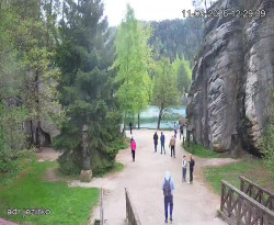 Vstup do skal, Pískovna