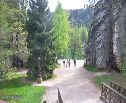 Vstup do skal, Pískovna