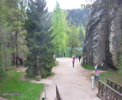 Vstup do skal, Pískovna