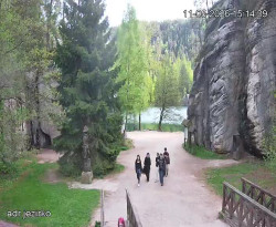 Vstup do skal, Pískovna