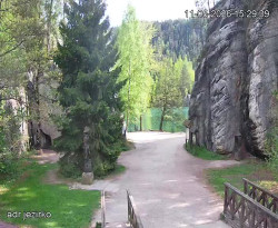 Vstup do skal, Pískovna