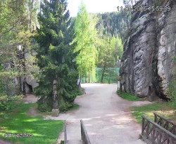 Vstup do skal, Pískovna