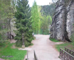 Vstup do skal, Pískovna