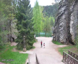 Vstup do skal, Pískovna