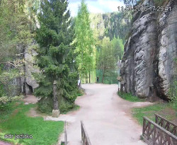 Vstup do skal, Pískovna