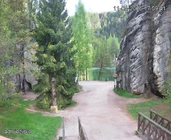 Vstup do skal, Pískovna