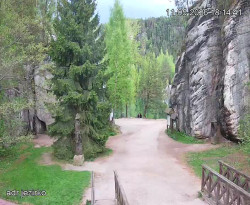 Vstup do skal, Pískovna
