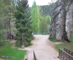 Vstup do skal, Pískovna