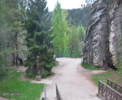 Vstup do skal, Pískovna