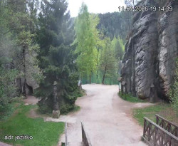 Vstup do skal, Pískovna