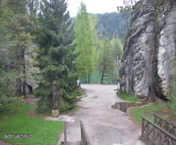 Vstup do skal, Pískovna