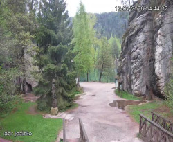 Vstup do skal, Pískovna