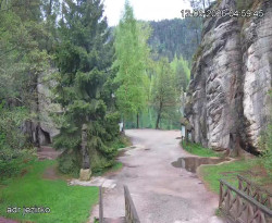 Vstup do skal, Pískovna