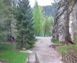 Vstup do skal, Pískovna