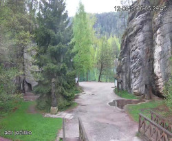 Vstup do skal, Pískovna