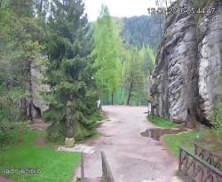 Vstup do skal, Pískovna
