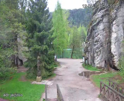Vstup do skal, Pískovna
