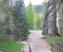 Vstup do skal, Pískovna