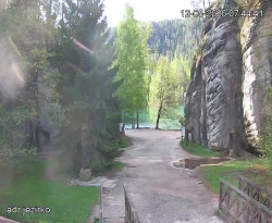 Vstup do skal, Pískovna